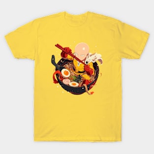 saitama in noodles T-Shirt